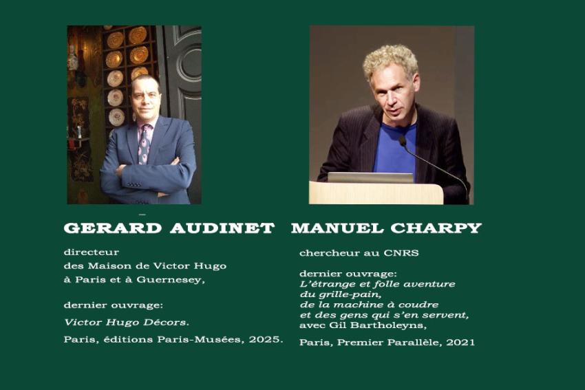 Gérard Audinet et Manuel Charpy